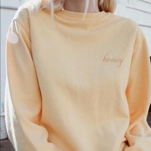 Brandy Melville Erica Honey Sweatshirt